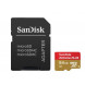 SanDisk Extreme Plus 64 GB microSDXC Class 10/U1 Speicherkarte Schreibgeschwindigkeit bis zu 80 MB/s mit Adapter SDSDQX-064G-U46A-03